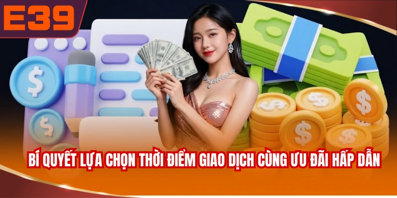Bí quyết lựa chọn thời điểm giao dịch cùng ưu đãi hấp dẫn